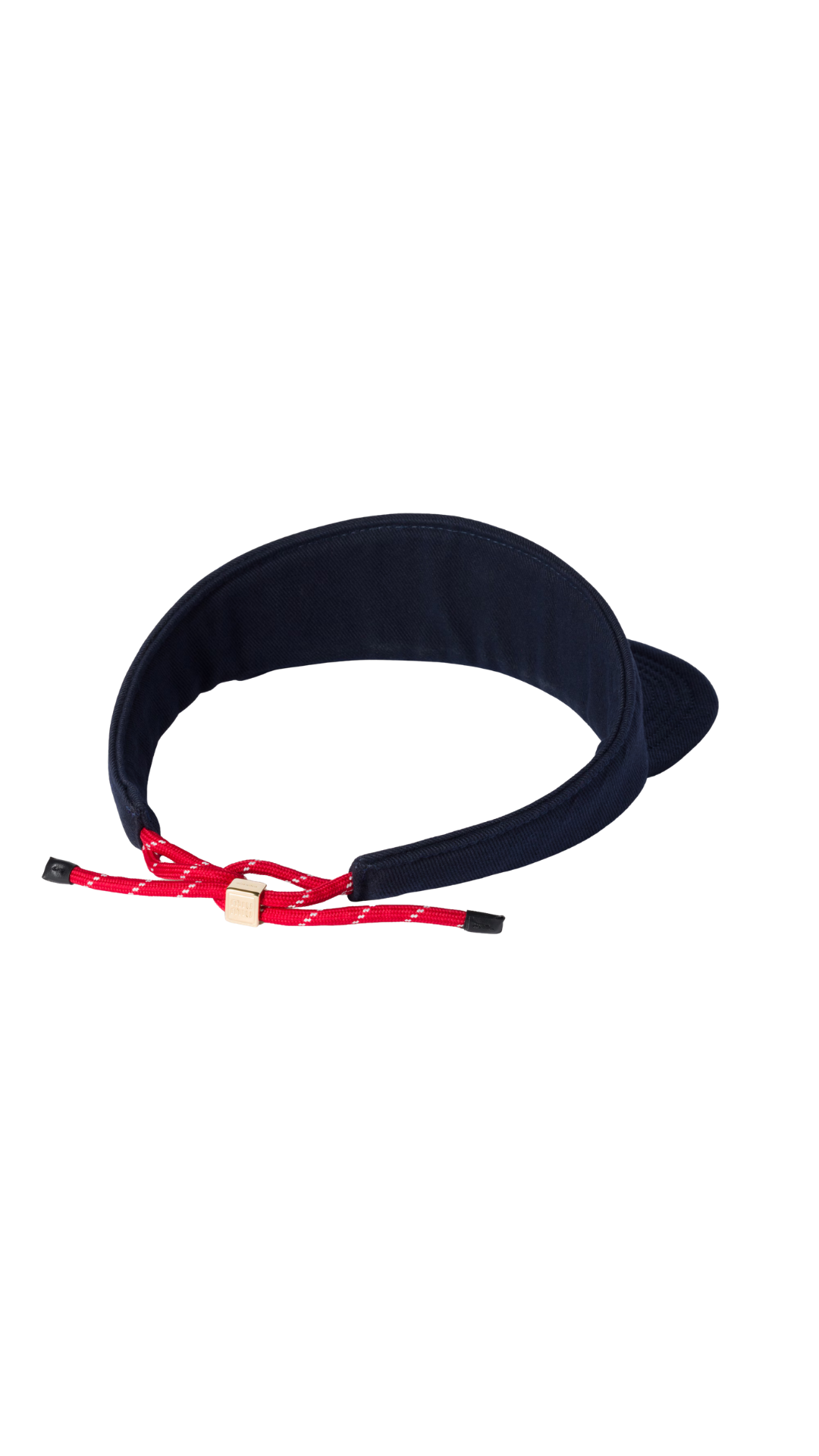 Denim Visor in Blue/Red