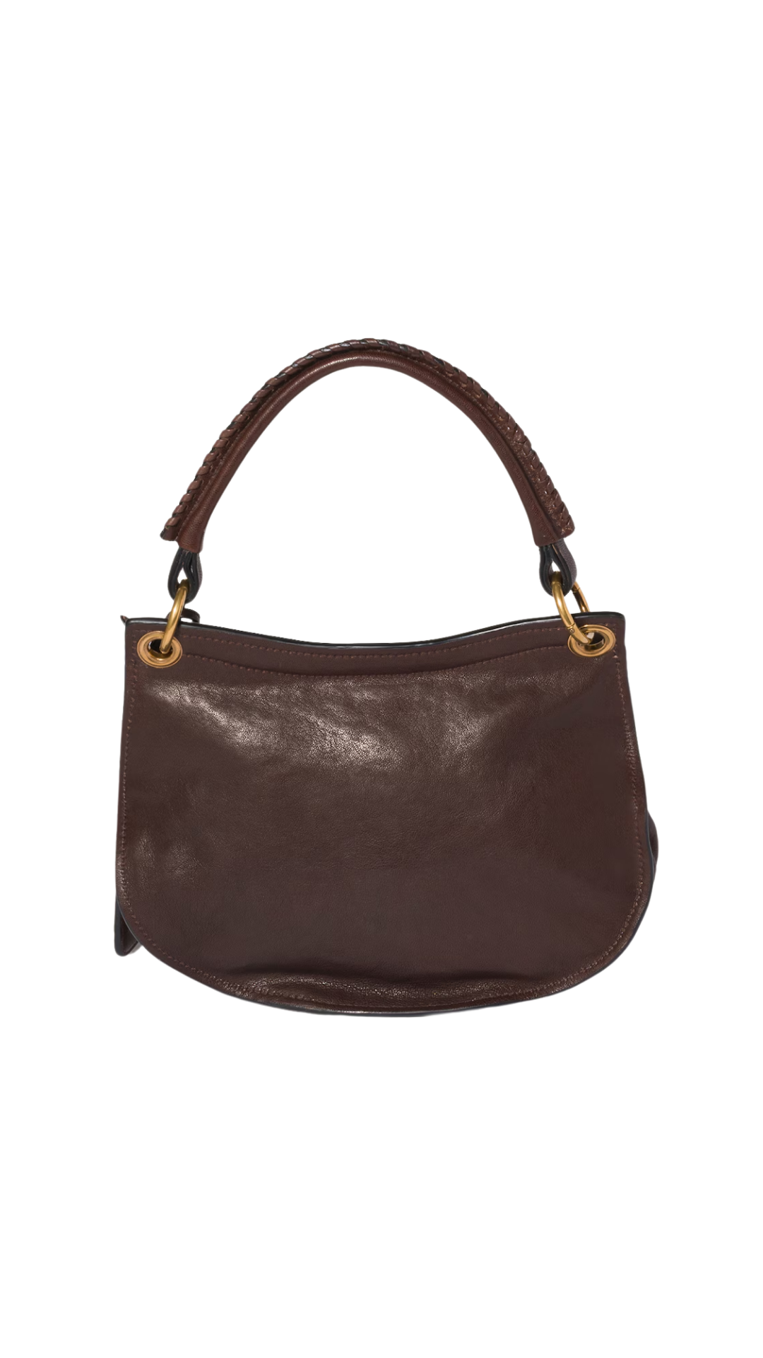 Rendez-Vous Nappa Leather Bag in Briarwood
