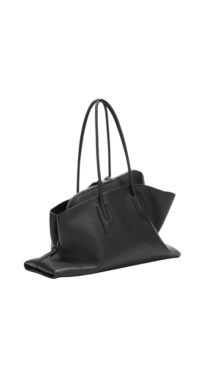La Passeggiata Medium Black Top Handle