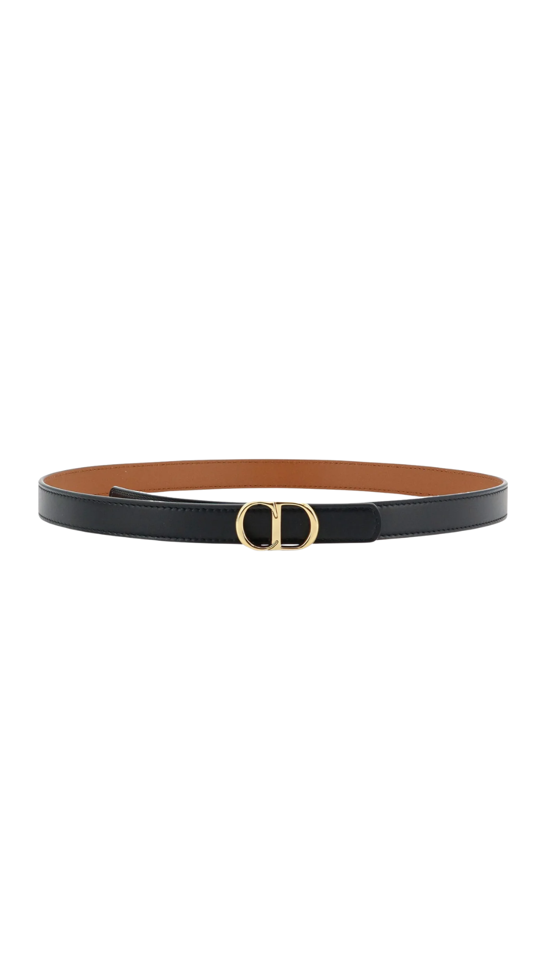 CD Icon Belt in Black