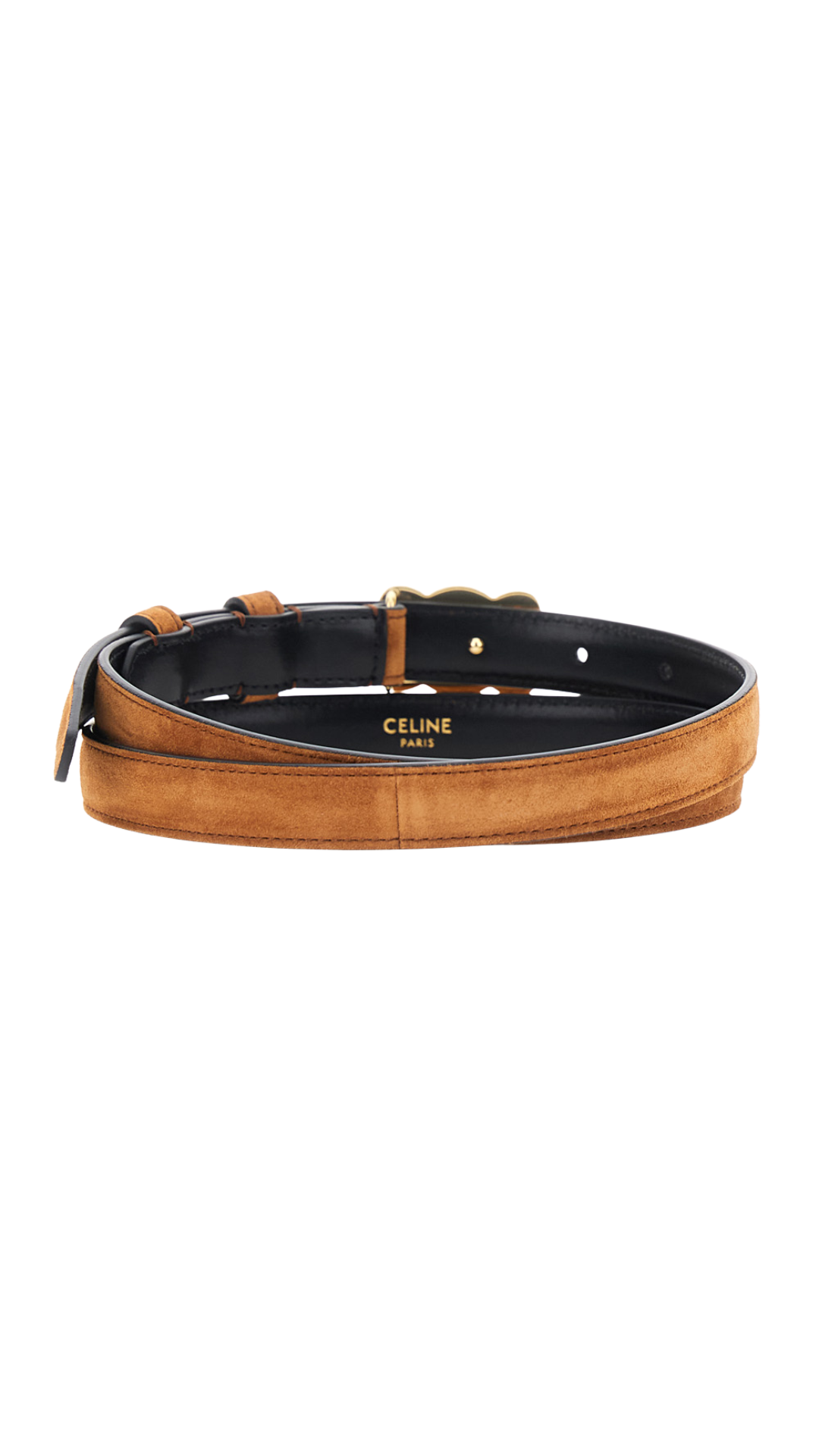 Logo Belt in Tan