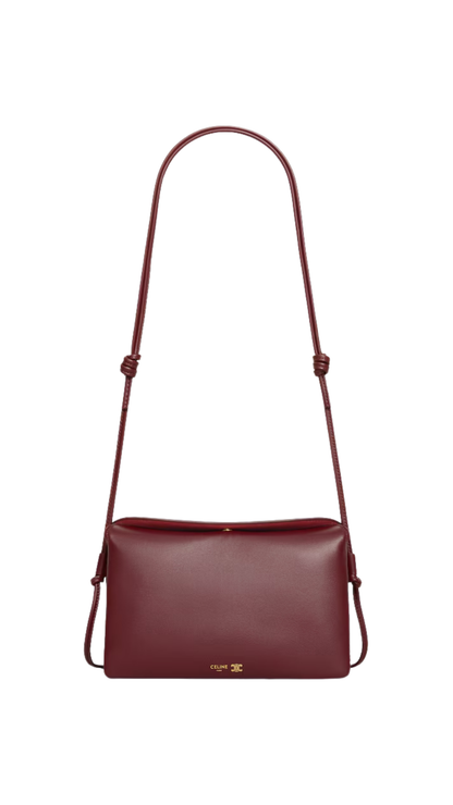 Trio Flap in Syrah Smooth Lambskin
