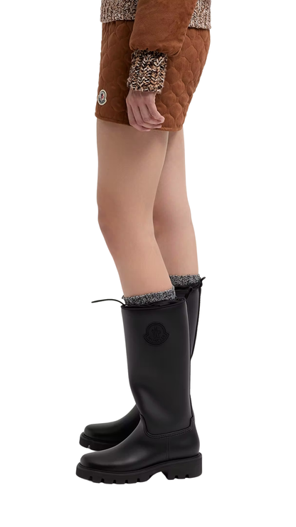 Kickstream High Rain Boots in Black