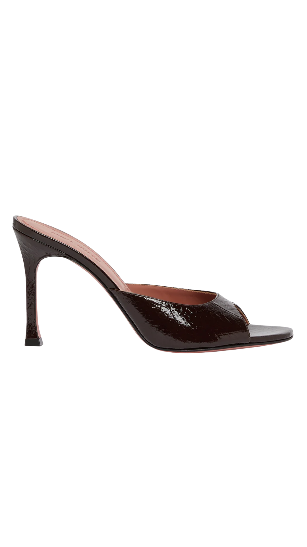 Alexa Slipper 95 Shiny Coffee Snake
