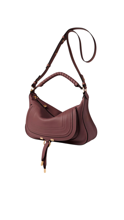 Small Marcie Shoulder Bag in Soft Leather