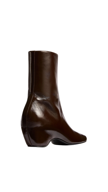 Sybil Ankle Boot in Cacao