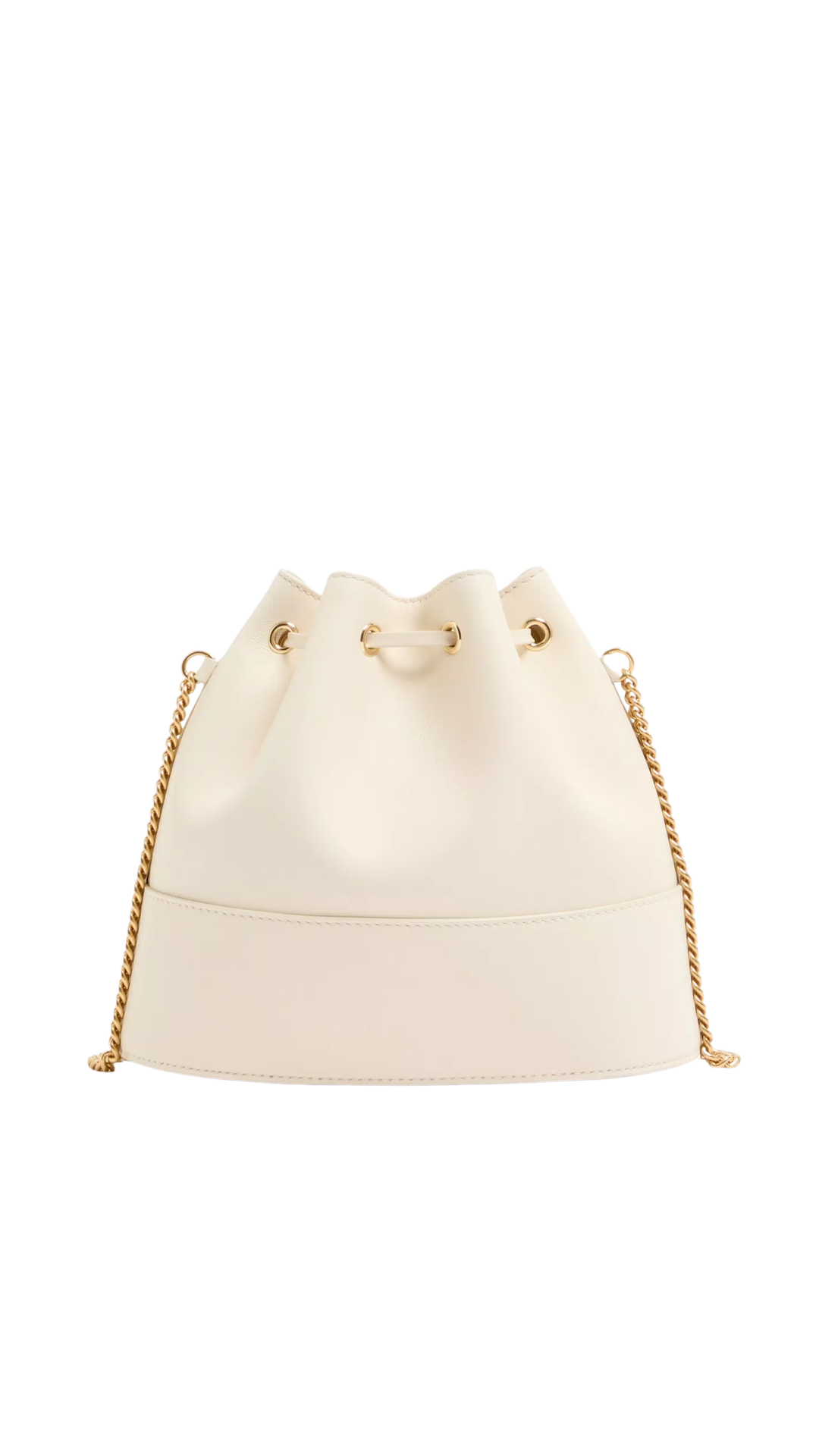 Mini VLogo Signature Bucket Bag In Nappa Leather