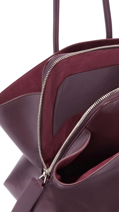 La Passeggiata Medium Purple Top Handle