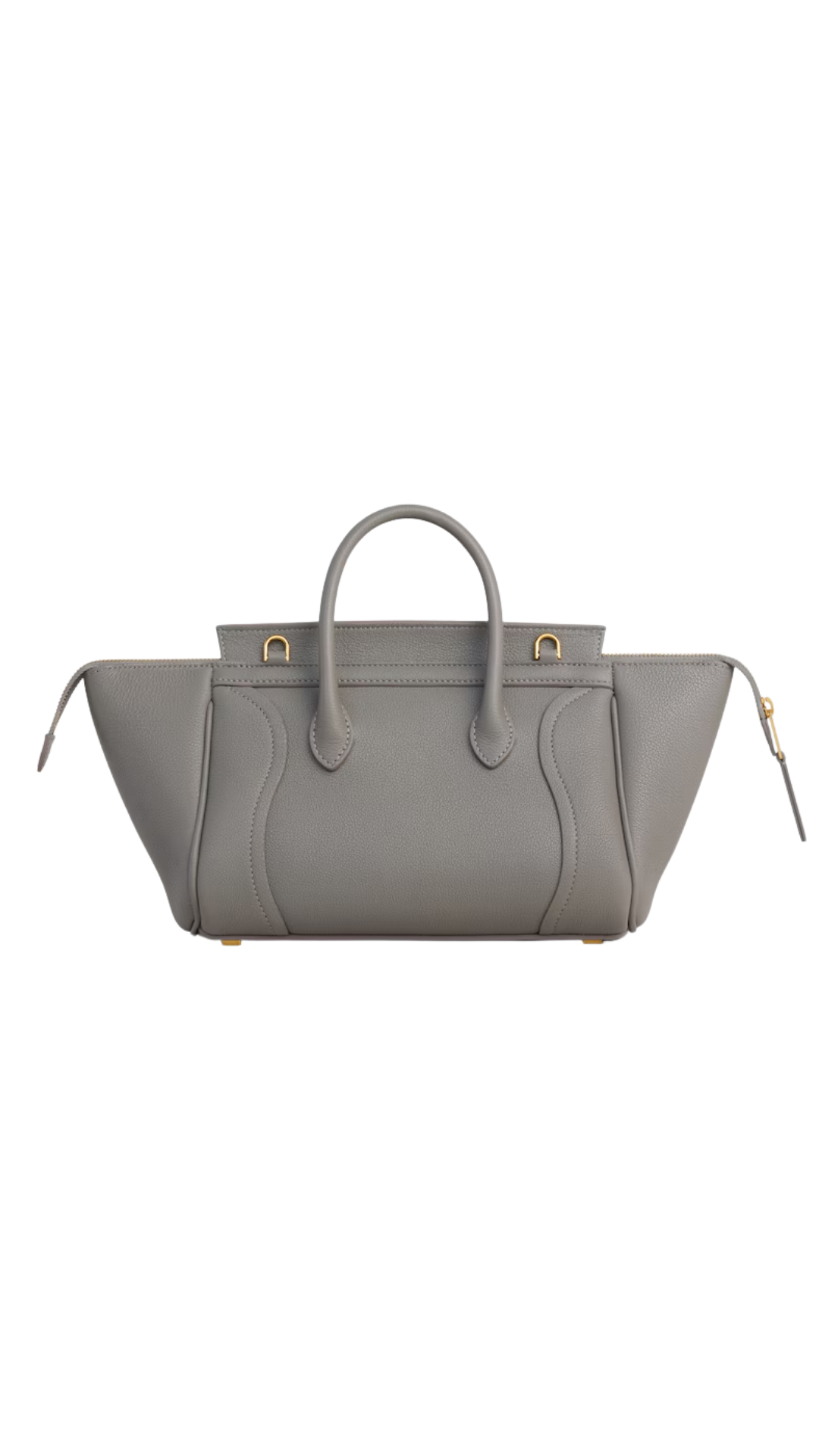 Little Luggage in Light Graphite Calfskin