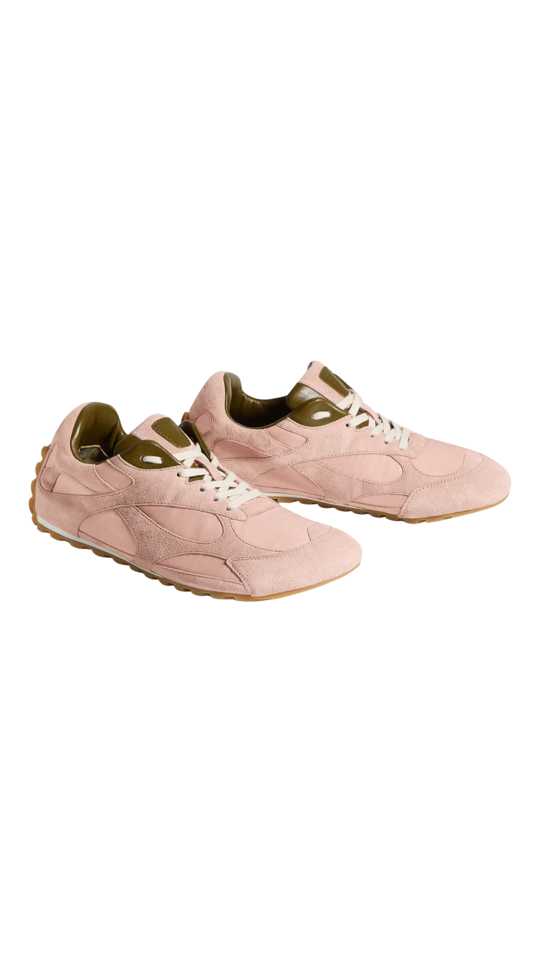 Orbit Flash Sneaker in Terra Pink/Olive Oil