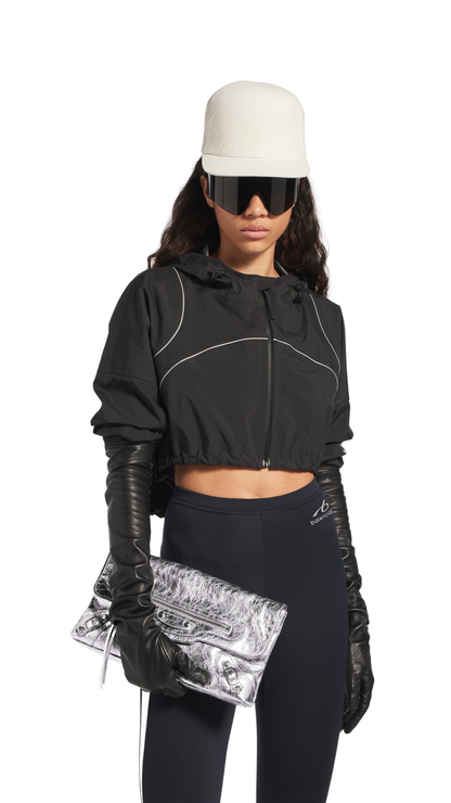 Le City Clutch in Silver