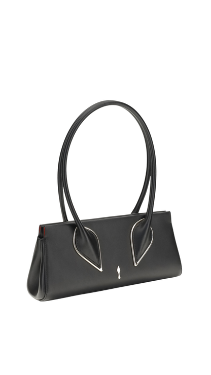 Venus Shoulder Bag - Calf Leather in Black