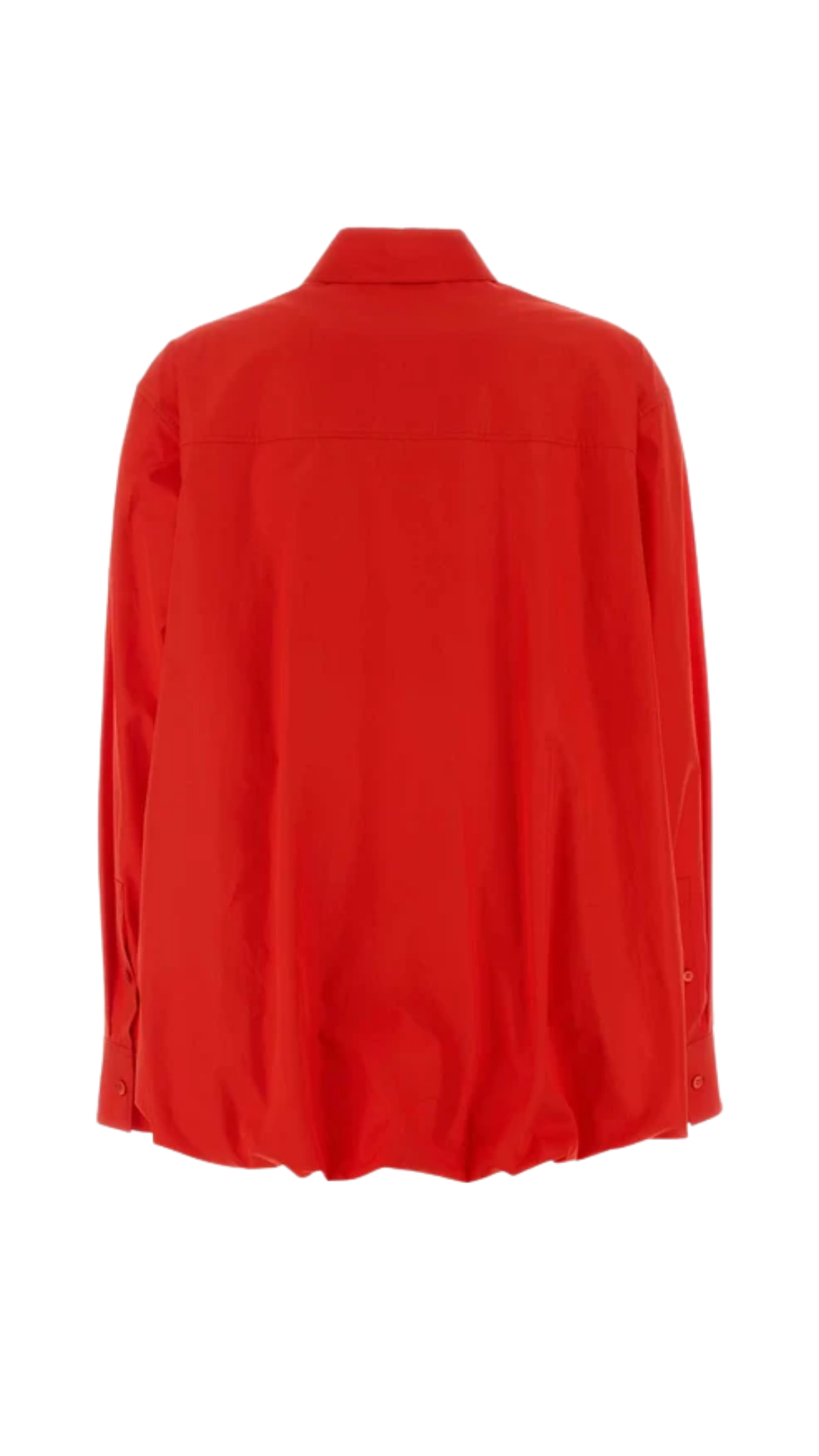 Shirt in Red Cotton