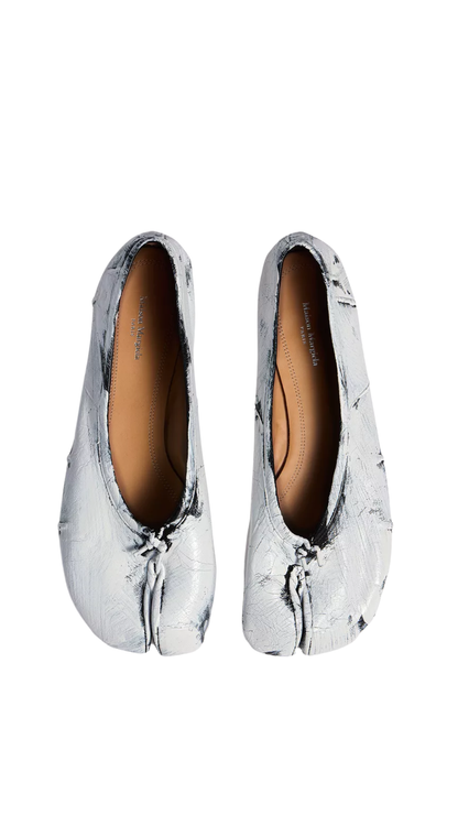 Tabi New Ballerina in Black and White