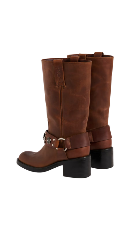 Dakota Boot in Amber Brown