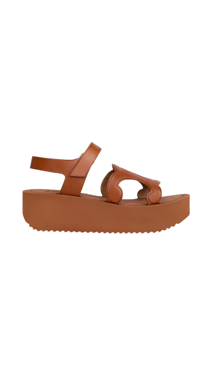 Sunny Sandal in Calfskin - Vegetal Tanning