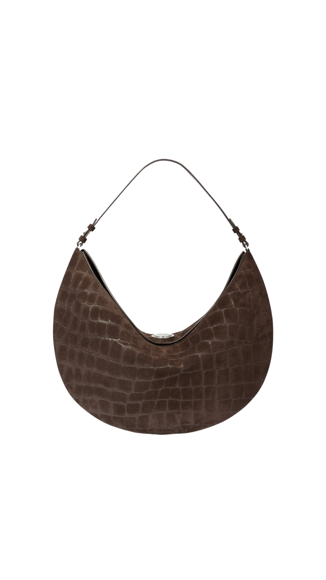 The Ovalo Bag in Dark Brown