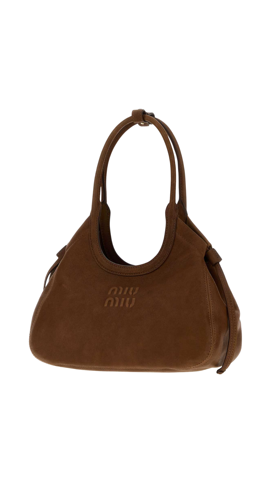 Ivy Nappa Leather Tote Bag in Oak