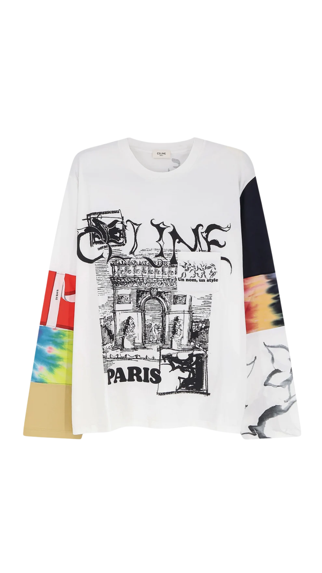 Cotton T-Shirt in Multicolor