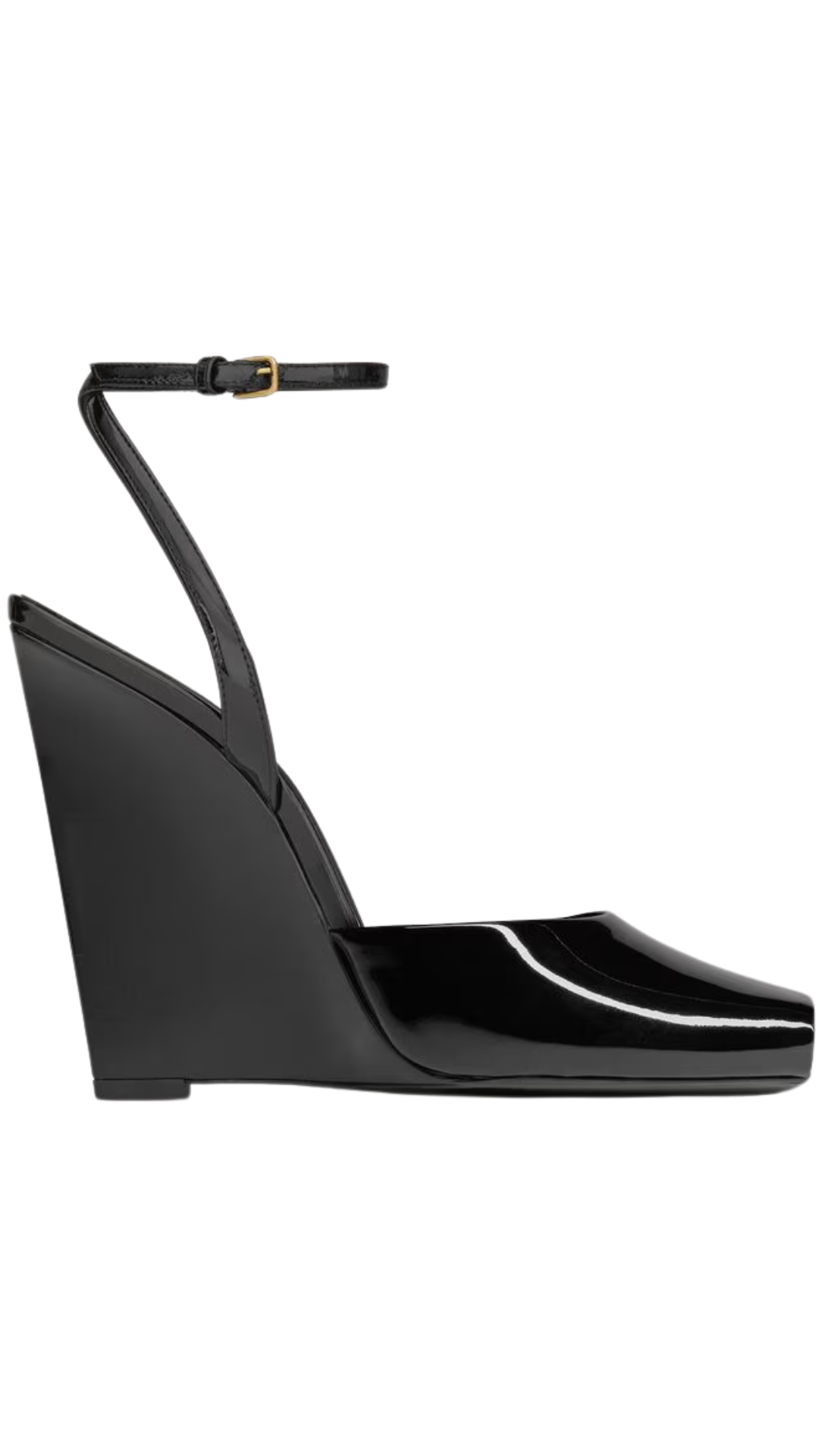 La Scandale Wedges in Patent Leather