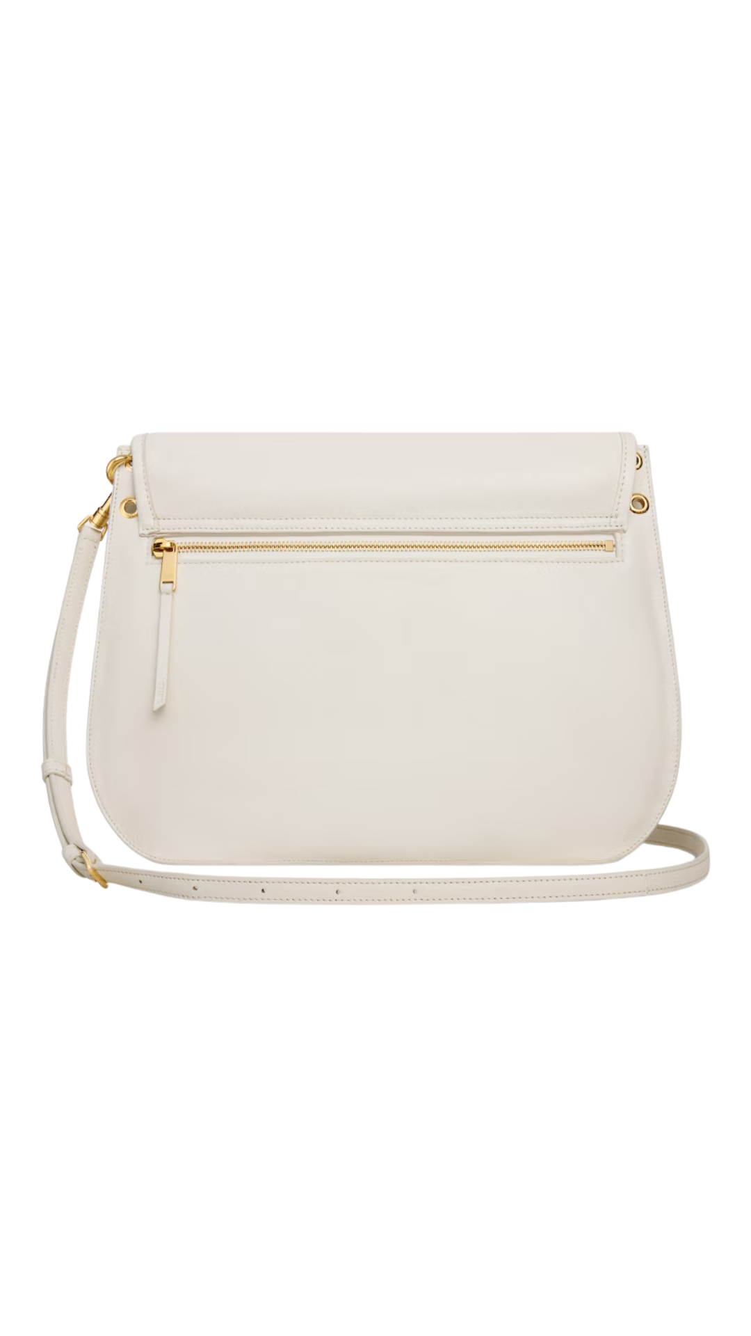 Soft Triomphe Besace in Supple Shiny Lambskin
