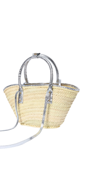 The Small Soli Basket in Silver