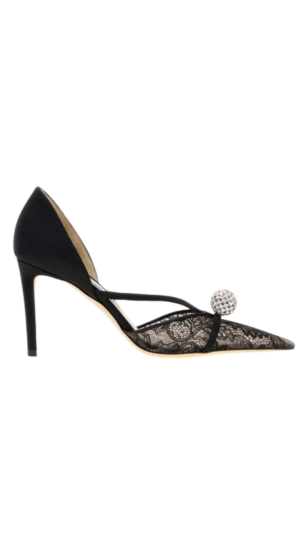 Sacora 85 Pumps with Crystal-Embellished Sphere