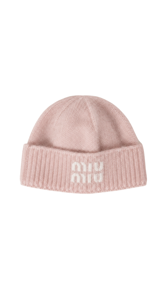 Mohair Beanie in Opal