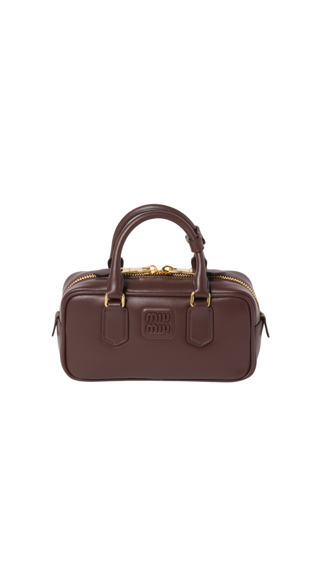 Arcadie Leather Bag in Briarwood
