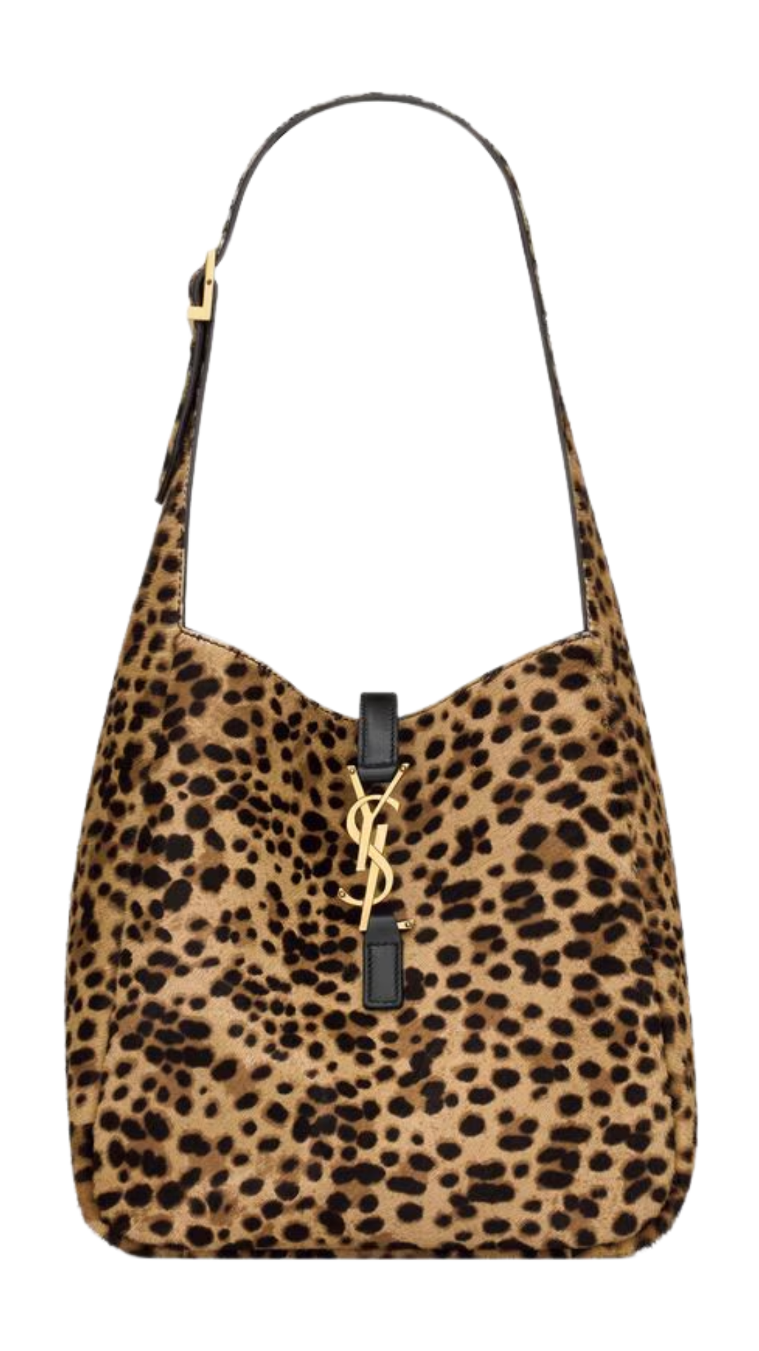 Le 5 À 7 Supple Small in Pony Hair Leather Beige/Black