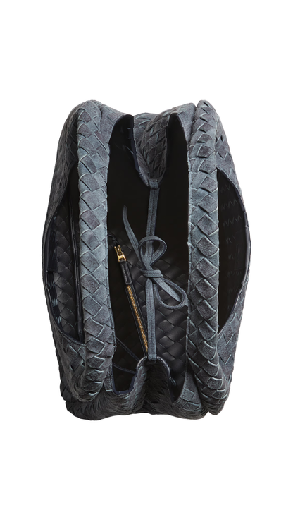 Large Campana in Cloudy Indigo