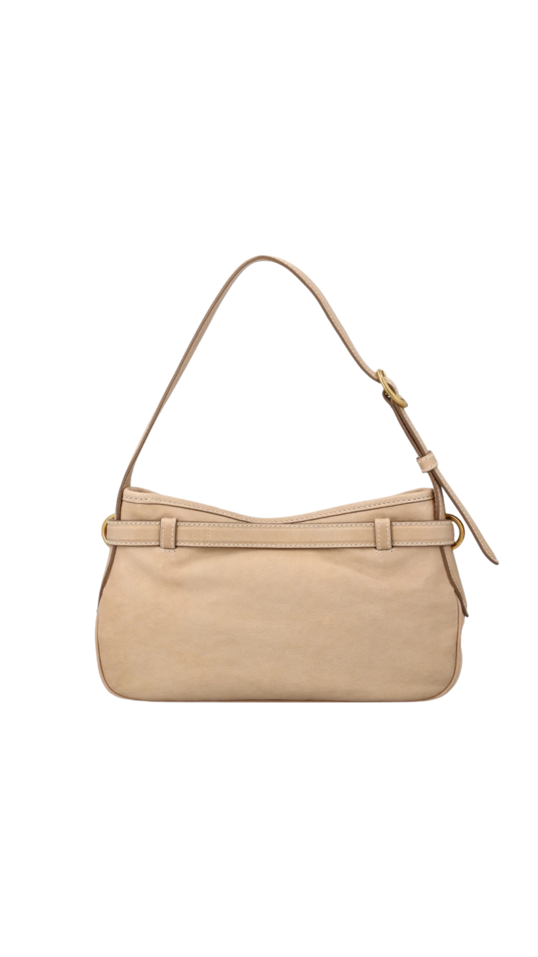 Aventure Nappa Leather Bag in Sand-Colored