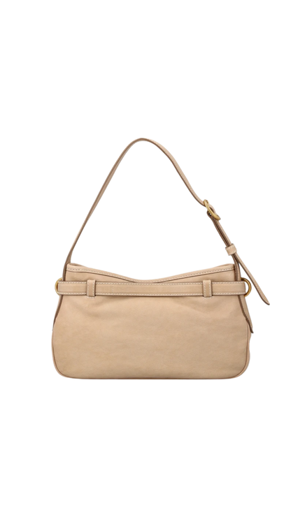 Aventure Nappa Leather Bag in Sand-Colored