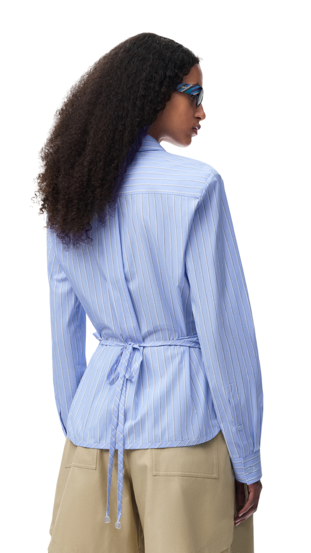 Shirt in Blue Cotton