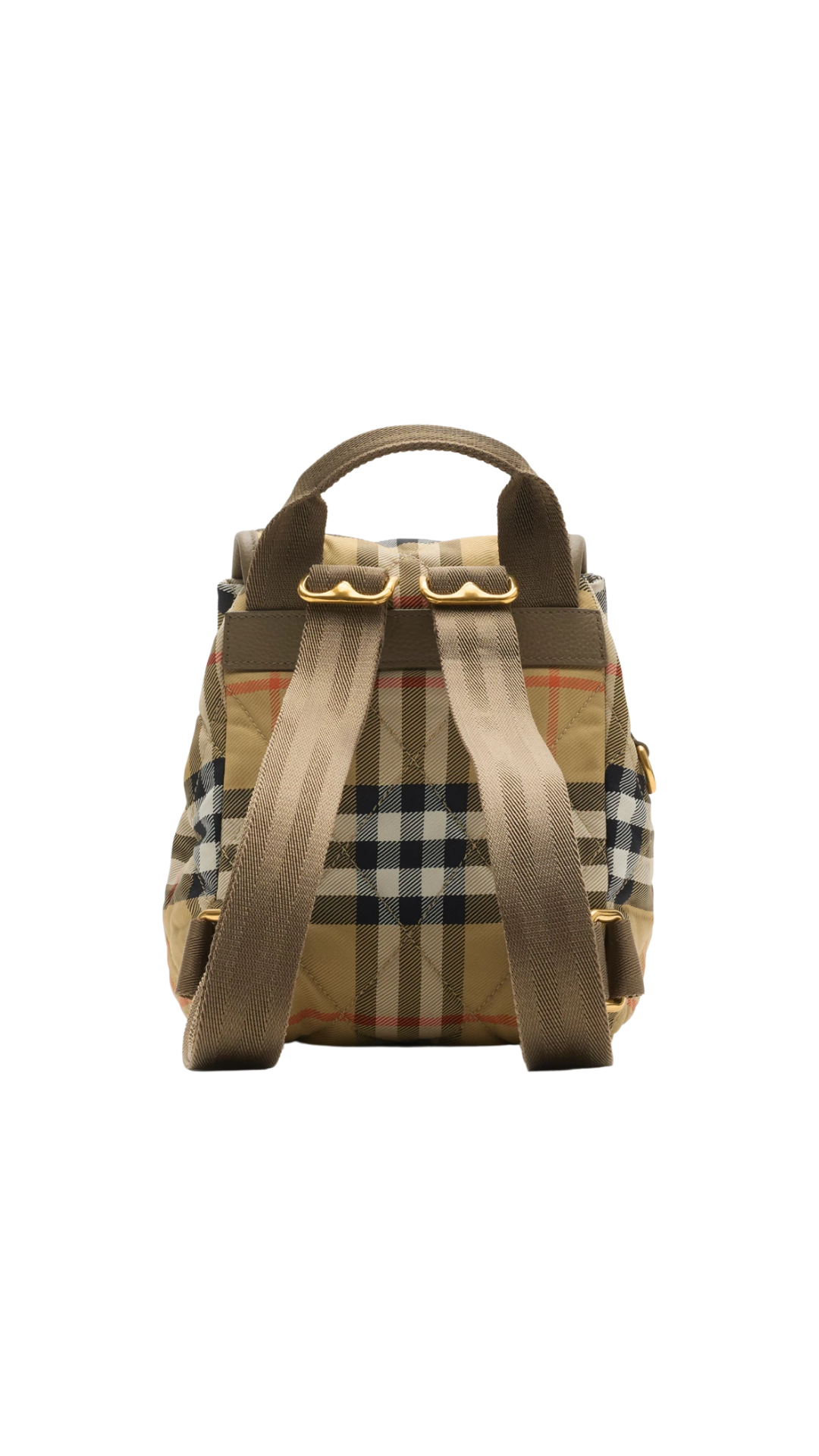 Mini Horseshoe Backpack in Sand Beige