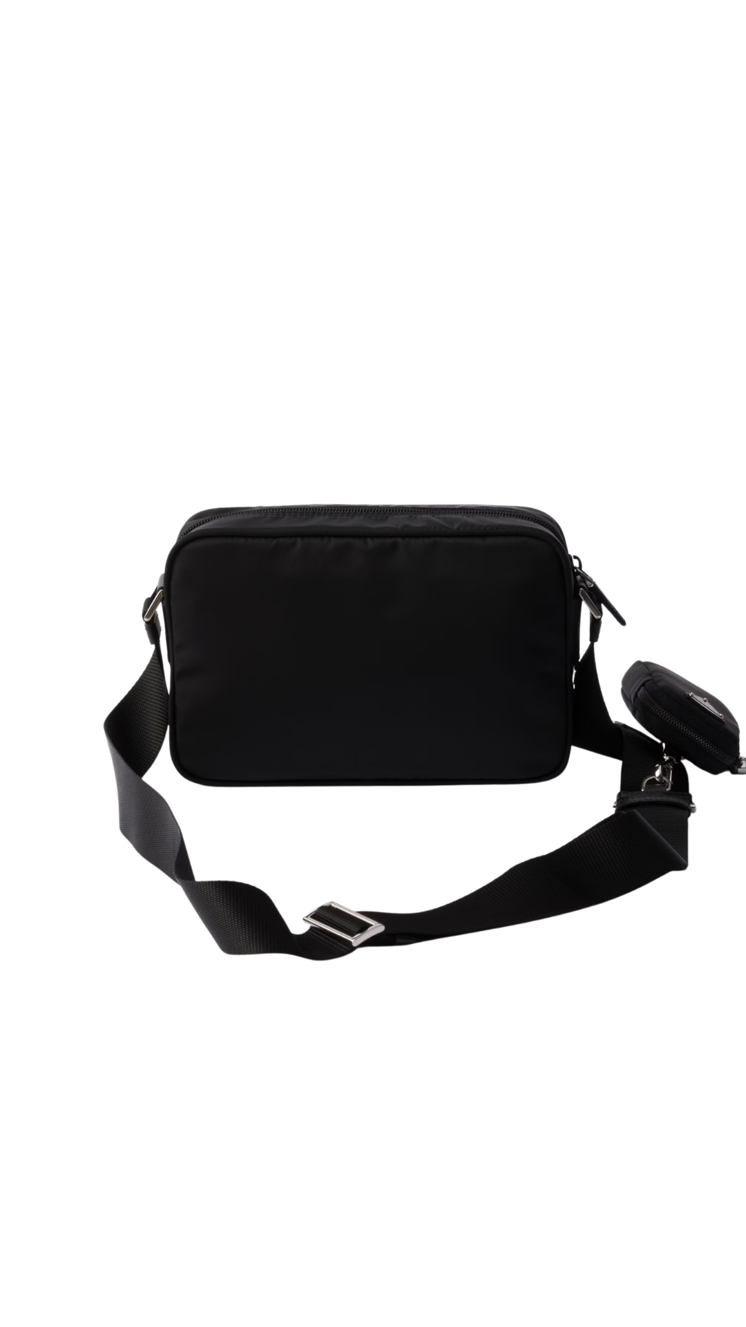 Re-Nylon Shoulder Bag in Black