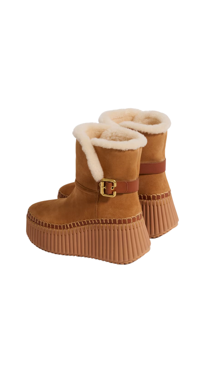 Nama Ankle Boot in Pottery Brown