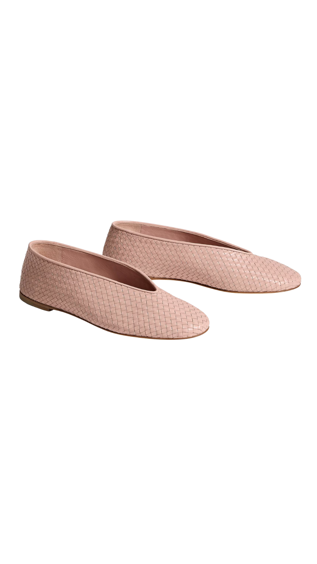 Rosa Ballerina in Terra Pink Lambskin Leather