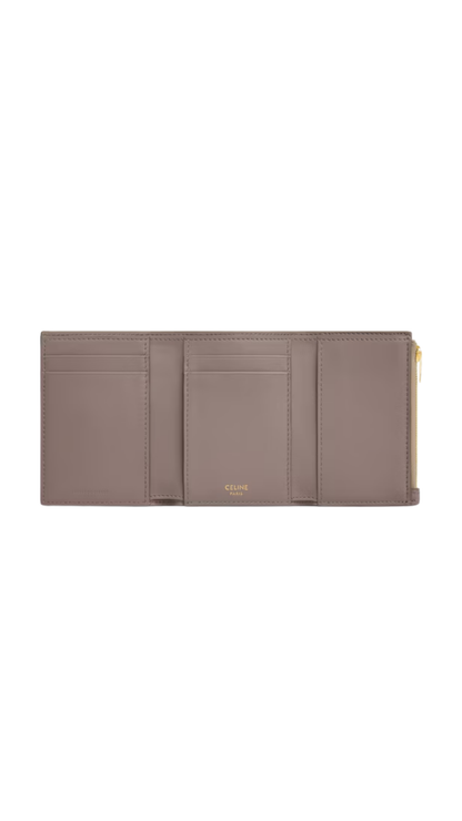 Fine Strap Wallet in Pebble