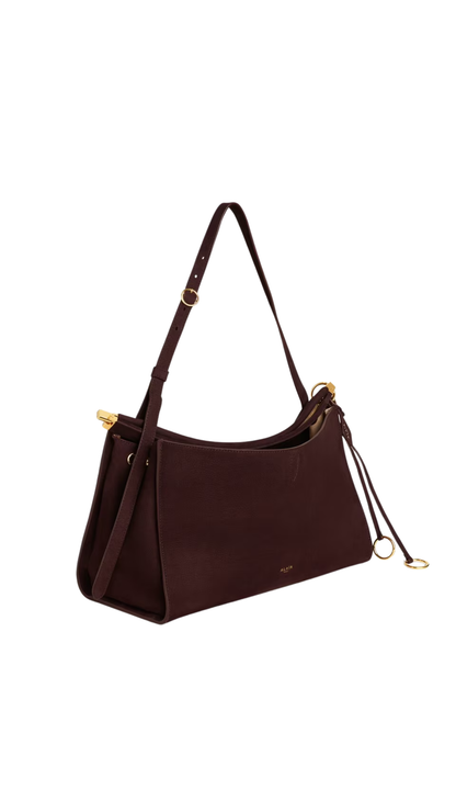 Le Click Pocket 35 Bag in Bordeaux Nubuck