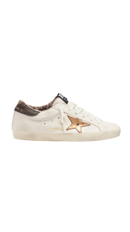 Super-Star Leather Sneakers in White