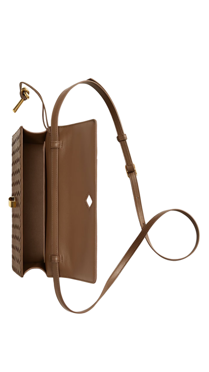 Andiamo Clutch 25 in Dark Caramel 20