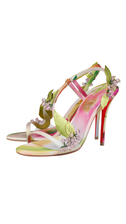 Rosa Fruit in Botanica Printed Crepe Satin - Multicolor - Women