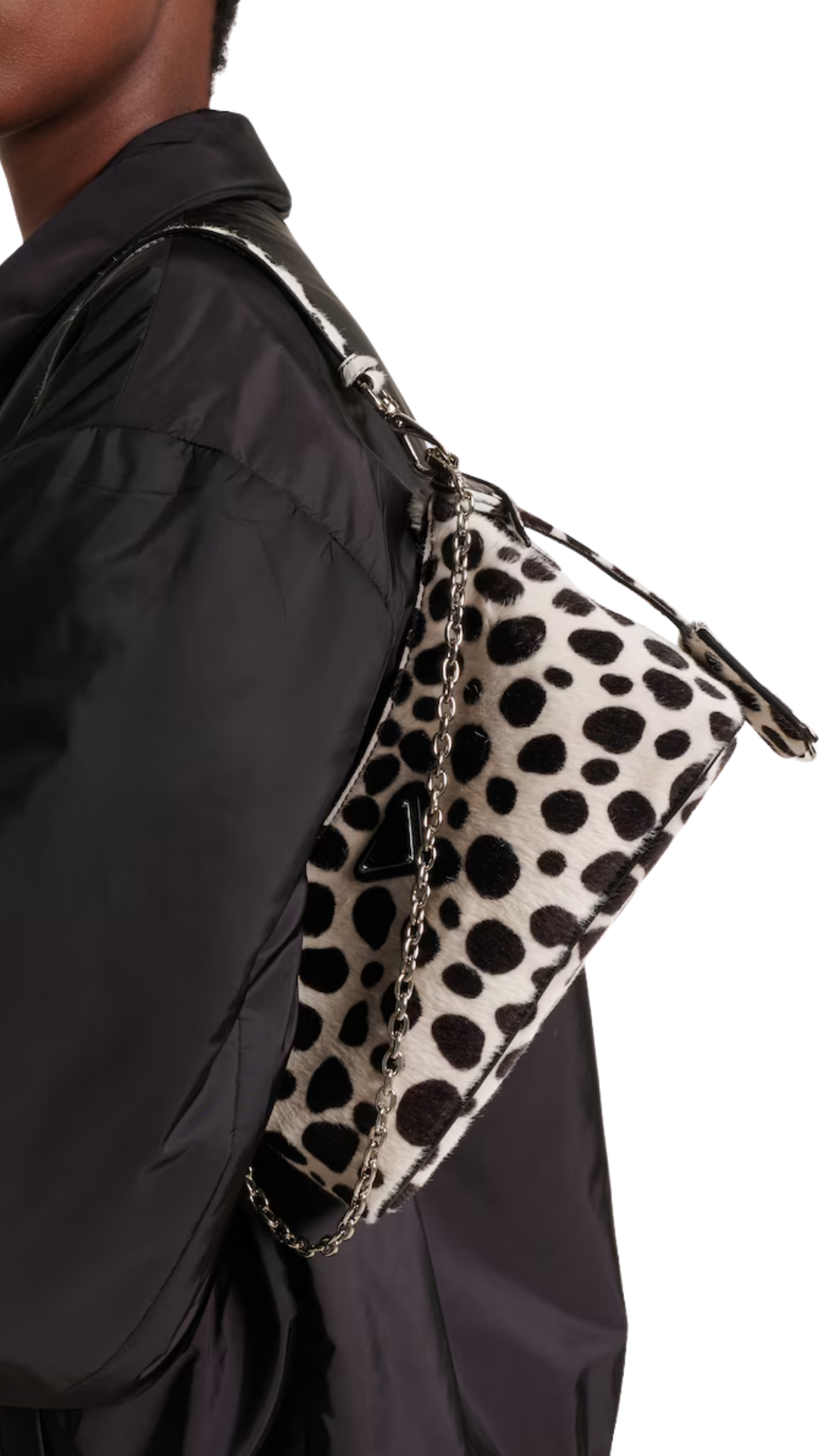 Mini Printed Calf Hair Shoulder Bag