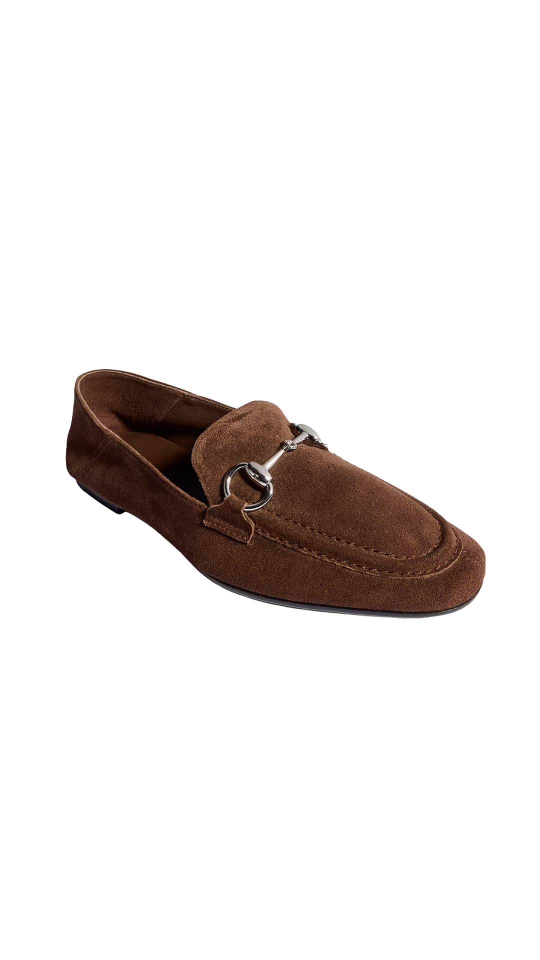 Jordaan Soft Loafer in Dark Brown Suede