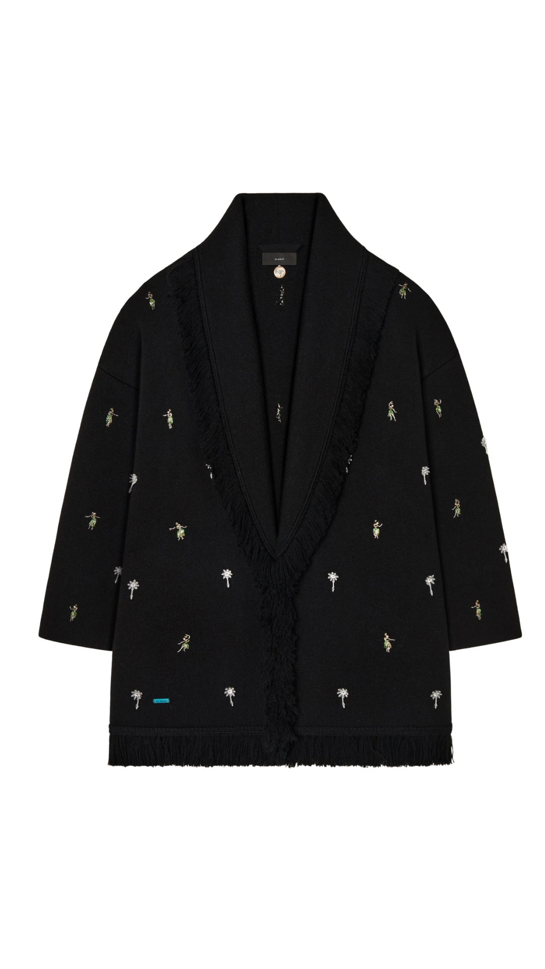 Dance With Me Cardigan in Black/Multicolor