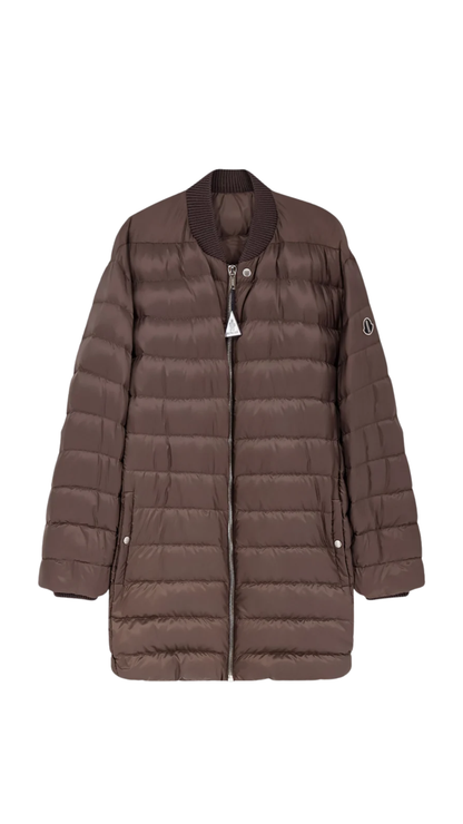Flight Parka Down Jacket in Brown