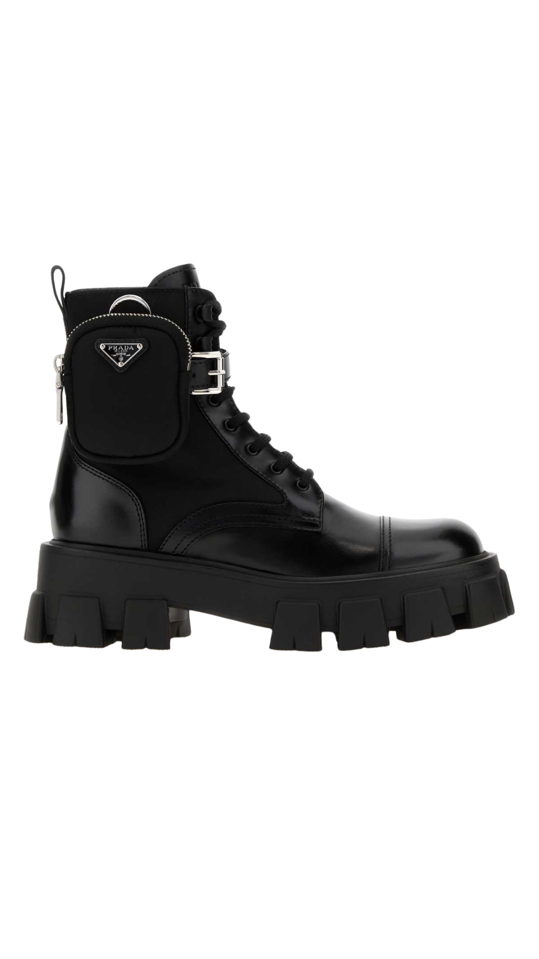 Monolith Leather Ankle Boots in Black