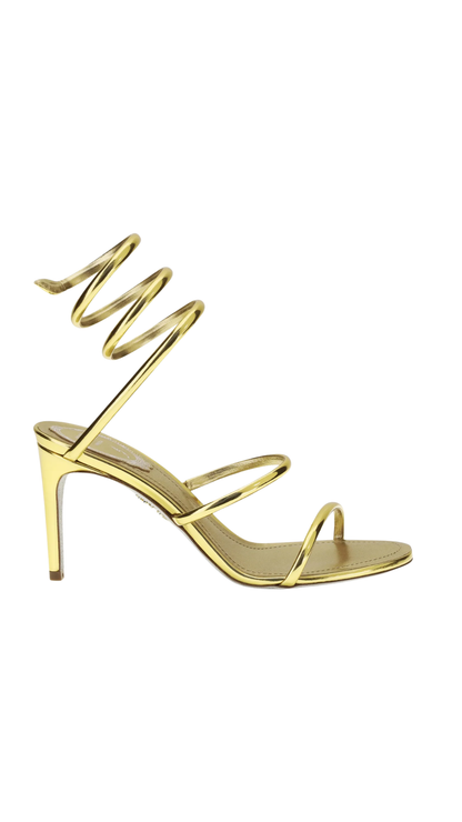 Cleo Metallic Sandal in Gold