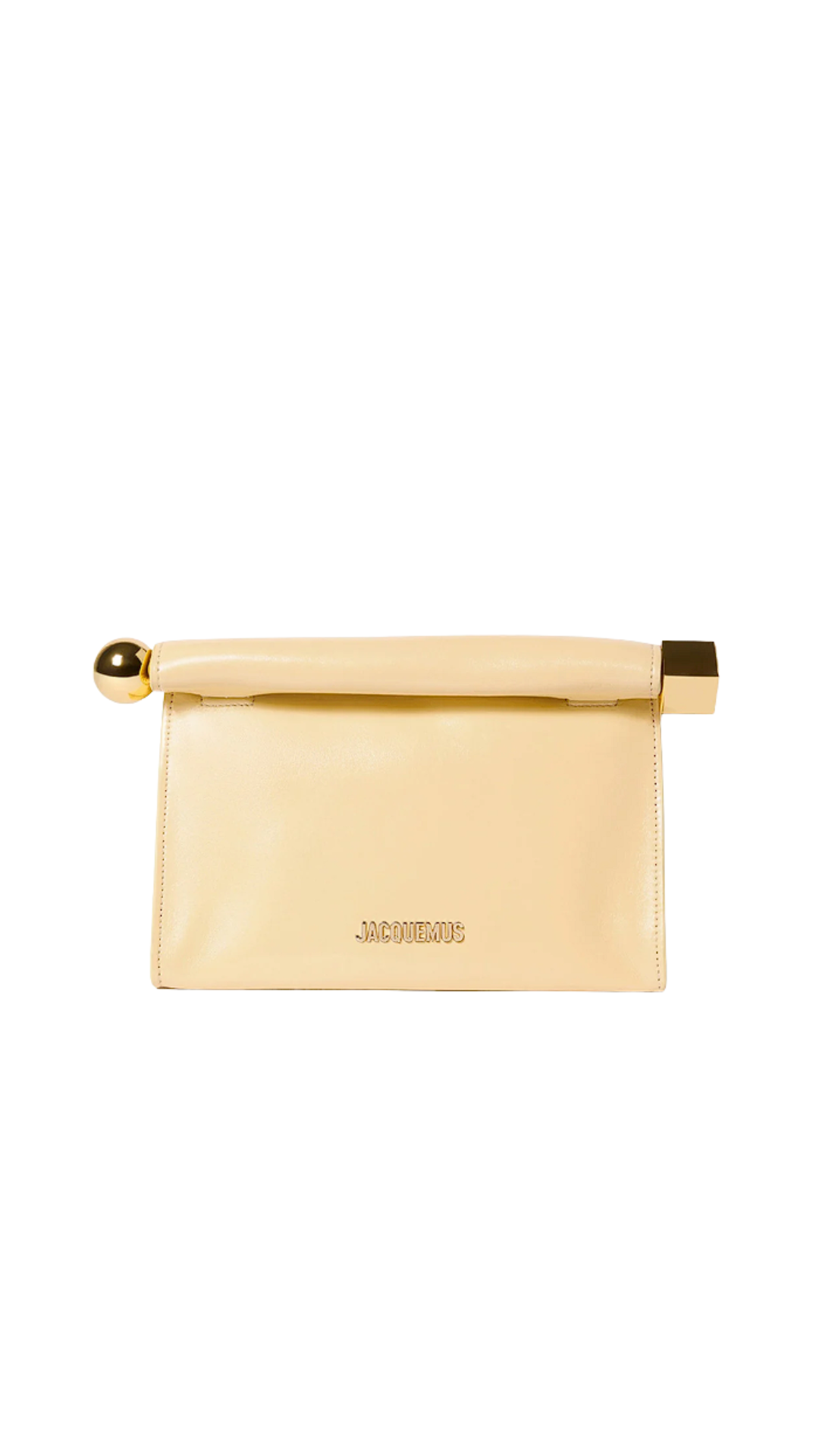 The Rond Carré bag in Light Yellow